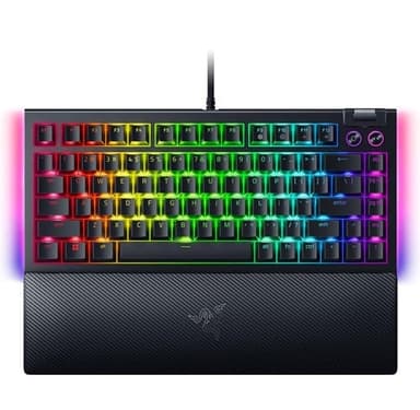 Razer BLACKWIDOW V4 75 NEGROINGLES 75% Teclado