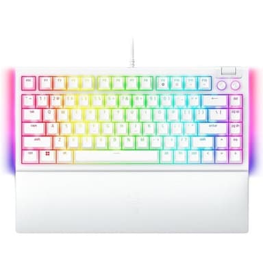 Razer BLACKWIDOW V4 75 BLANCOINGLES 75% Teclado