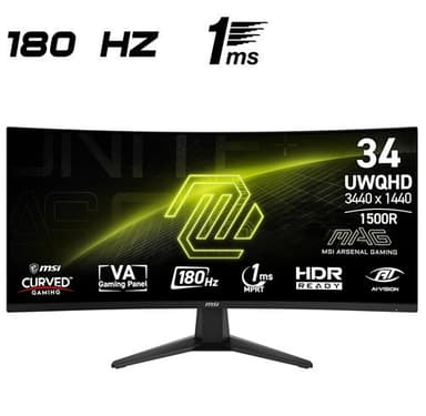 MSI MAG 346CQ 34" VA QHD 180Hz