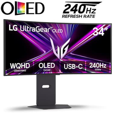 LG ULTRAGEAR 34GX900AB 34" OLED QHD 240Hz