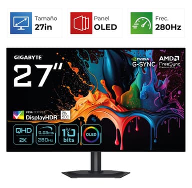 Gigabyte MO27Q28G 27" OLED QHD 280Hz