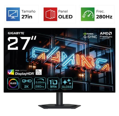 Gigabyte MO27Q28GR 27" OLED QHD 280Hz