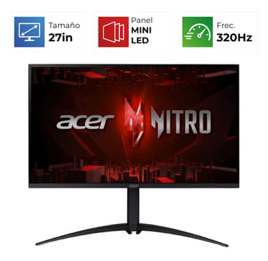 Acer XV275K P5BIIPRUZX 27" 4K 320Hz