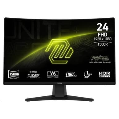 MSI MAG 242C 23.6" FHD 180Hz Curvo