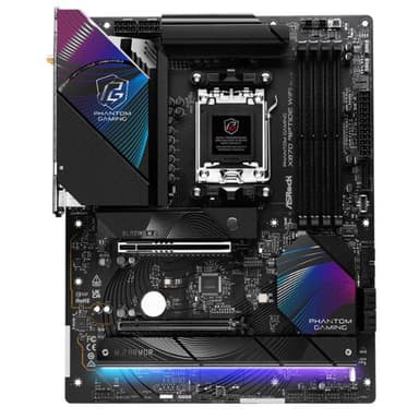 ASROCK X870 RIPTIDE WIFI AM5 ATX DDR5 NEGRO/MORADO