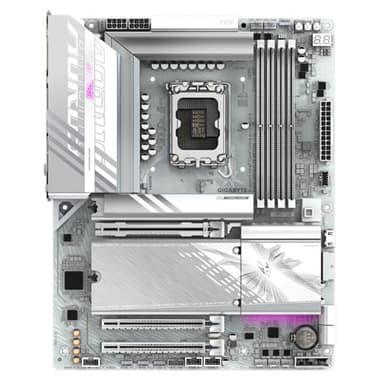 GIGABYTE B860 A ELITE WF7 ICE LGA1851 ATX DDR5 BLANCO/PLATEADO