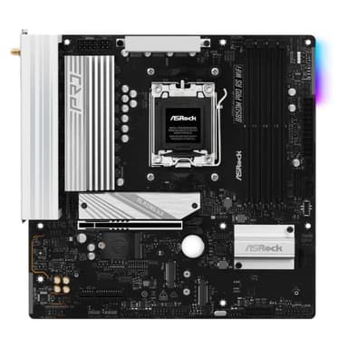 ASROCK B850M PRO RS WIFI AM5 MICRO ATX DDR5 MB-850MPRORSW NEGRO