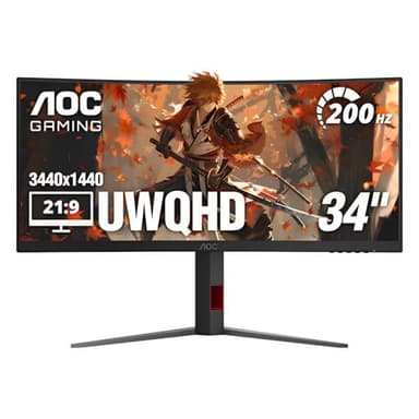 AOC CU34G4H 34" VA UWQHD 200Hz Curvo