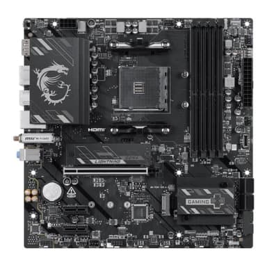 MSI B550M GAMING PLUS WIFI6E AM4 MICRO-ATX DDR4 911-7C95-214 NEGRO