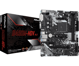 ASROCK B450M-HDV R4.0 – Socket AM4