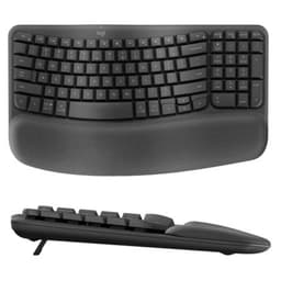 Logitech ERGO WAVE KEYS GRAFITO11 Teclado
