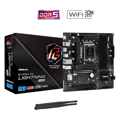 ASROCK B760M PG LIGHTNING WIFI – SOCKET 1700