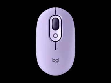 Logitech WITH EMOJI COSMOS LAVENDER Wireless Mouse