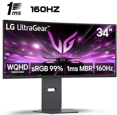 LG ULTRAGEAR 34G600AB 34" VA QHD 160Hz
