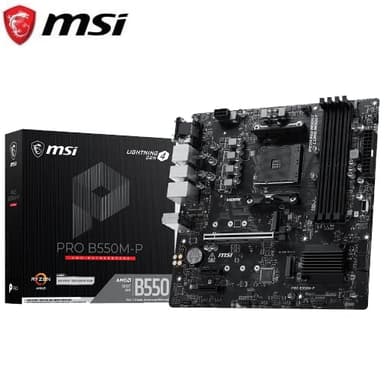 MSI PRO B550M-P – AM4 – DDR4