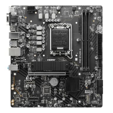 MSI PRO B760M-G LGA 1700 M-ATX DDR5 911-7D90-048 NEGRO