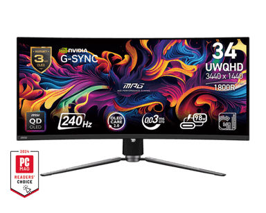 MSI MPG 341CQPX 34" QD-OLED UWQHD 240Hz Curvo